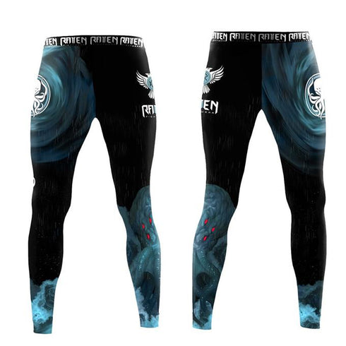 Raven-The Great Old Ones - Cthuhlu Grappling Tights